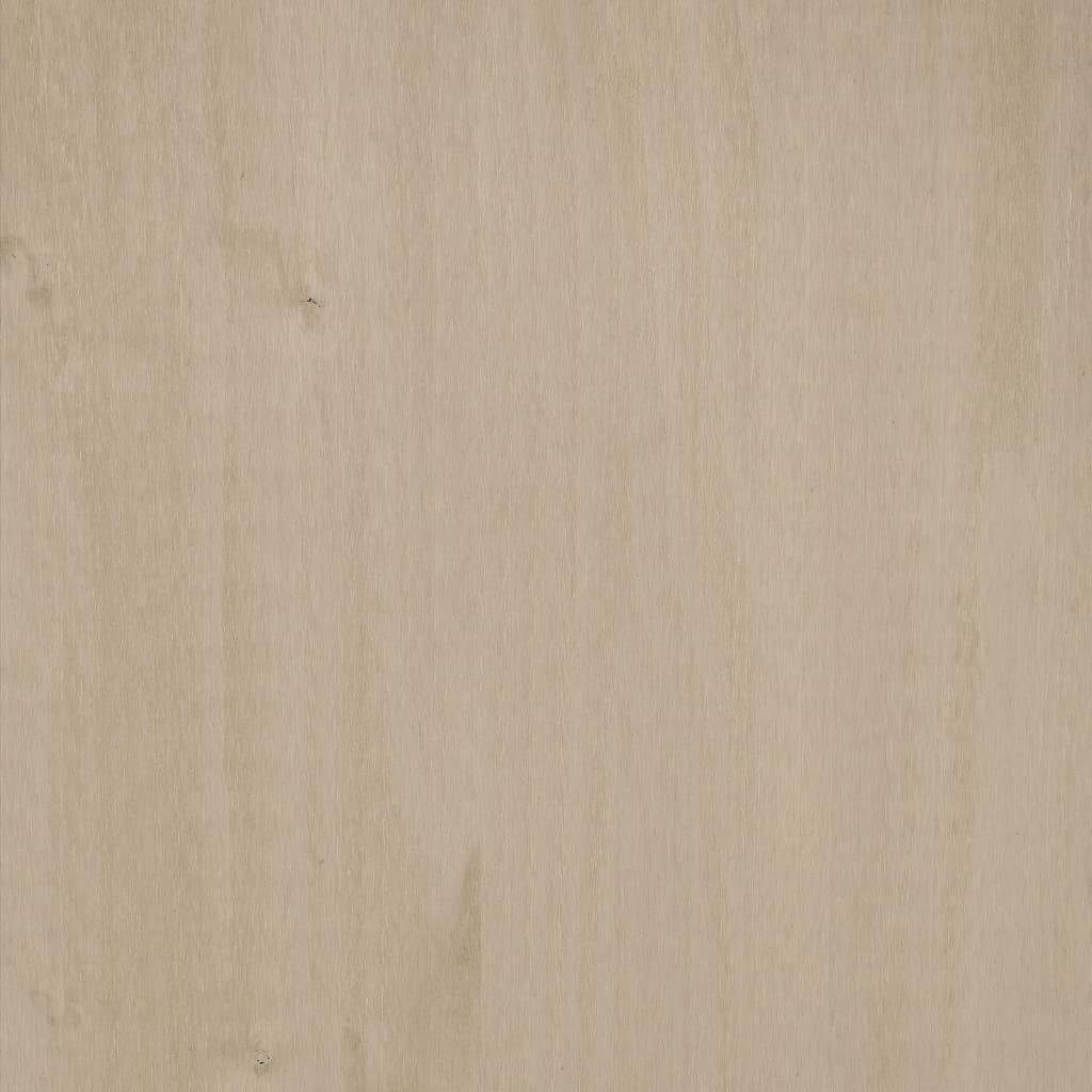 TV Cabinet "HAMAR" Honey Brown 106x40x40 cm Solid Wood Pine