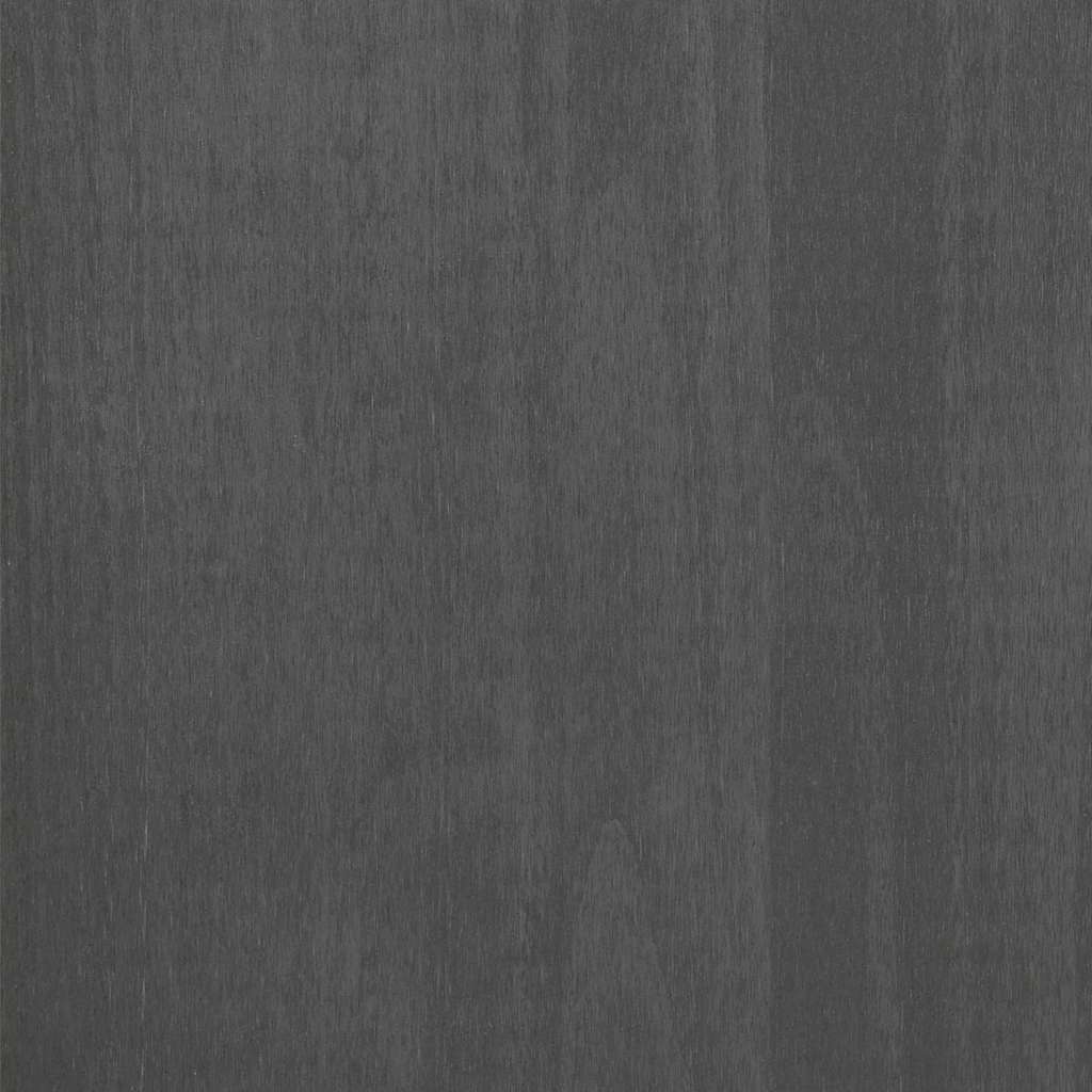 TV Cabinet "HAMAR" Dark Grey 106x40x40 cm Solid Wood Pine