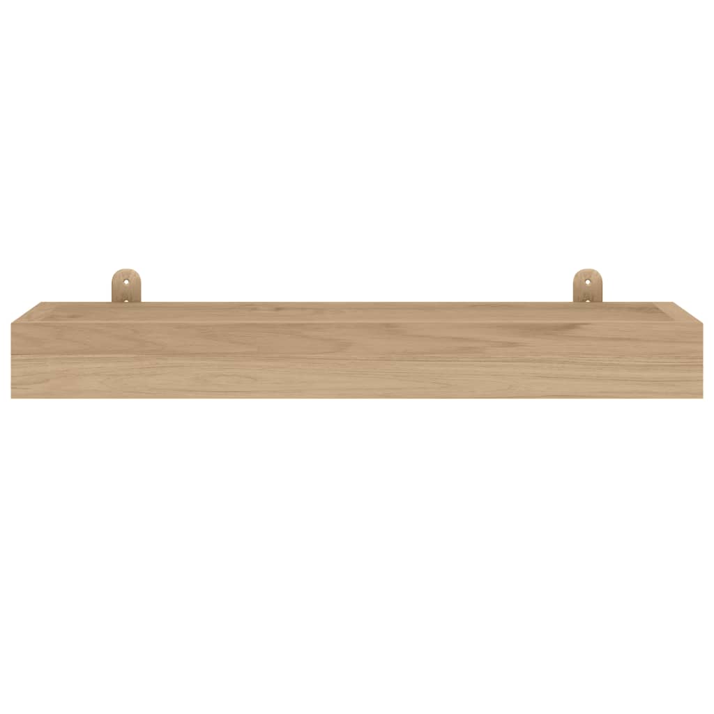 Wall Shelves 2 pcs 60x15x4 cm Solid Wood Teak