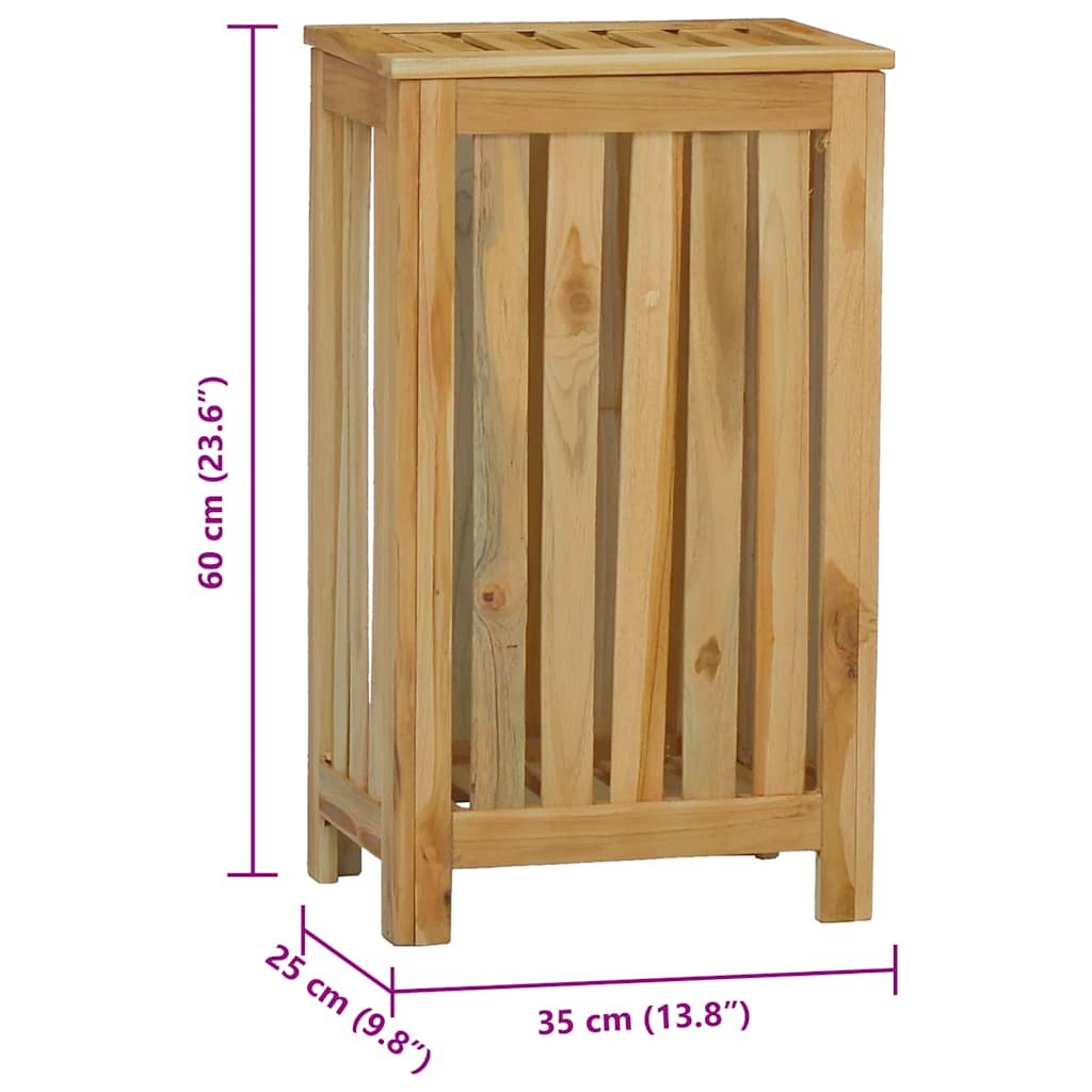 Wash Bin 35x25x60 cm Solid Wood Teak