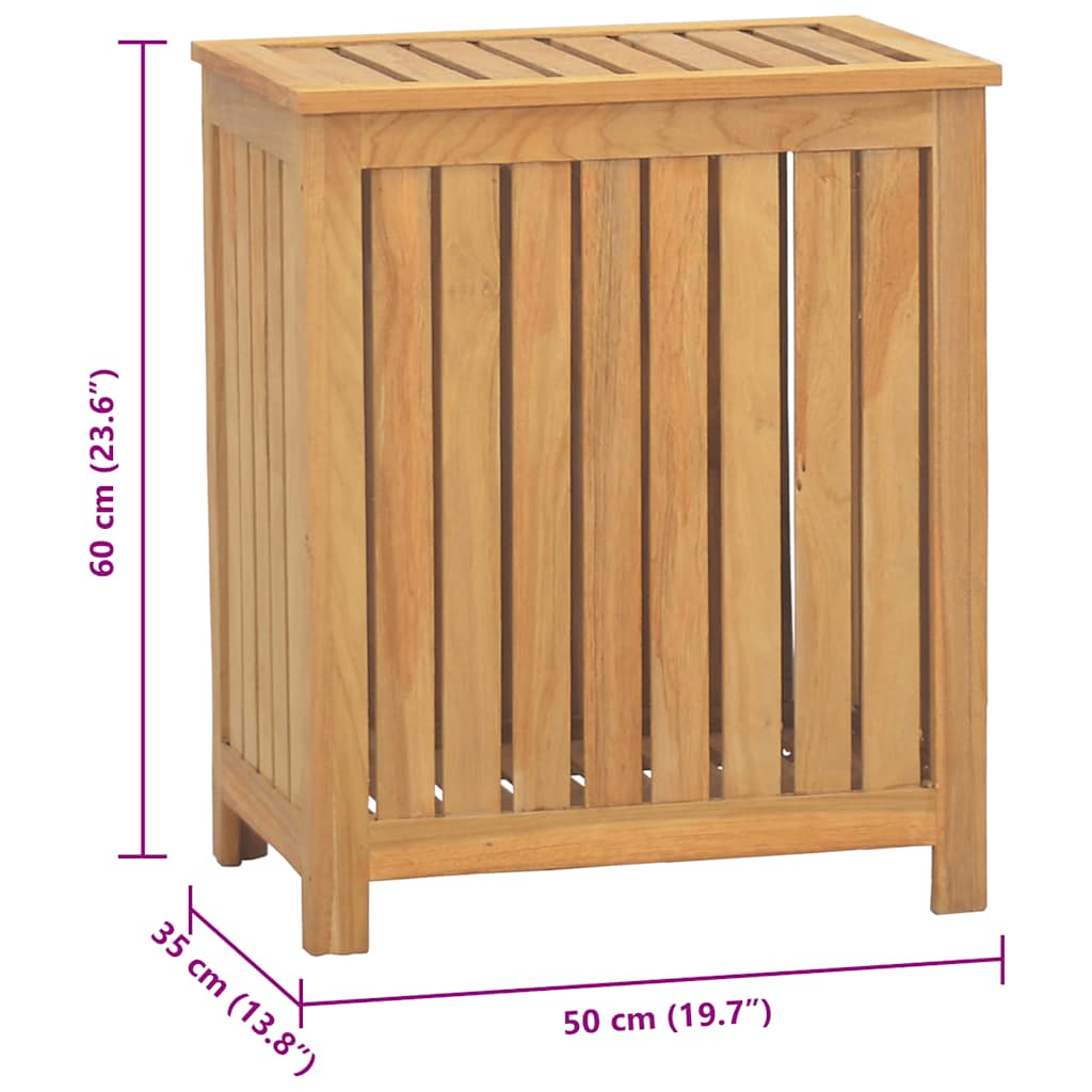 Wash Bin 50x35x60 cm Solid Wood Teak