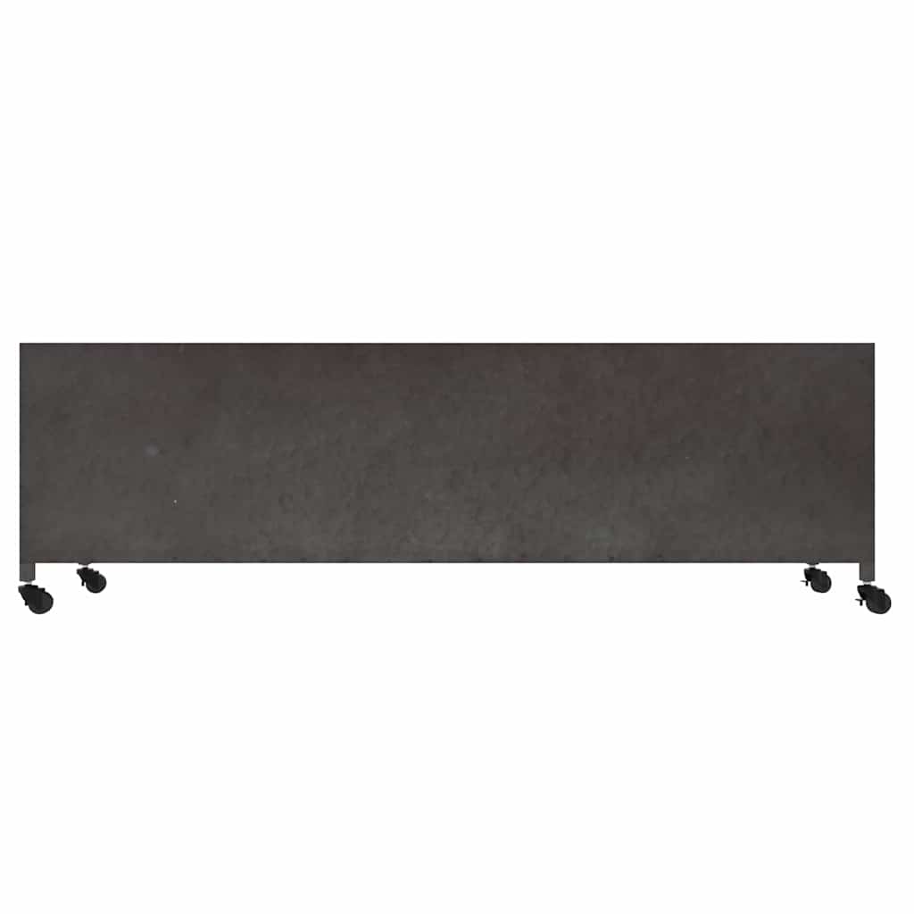 TV Cabinet Silver 110x30x40 cm Iron