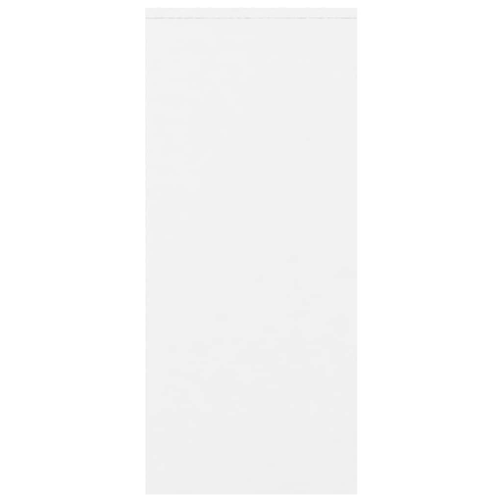 Sideboard White 102x33x75 cm Engineered Wood