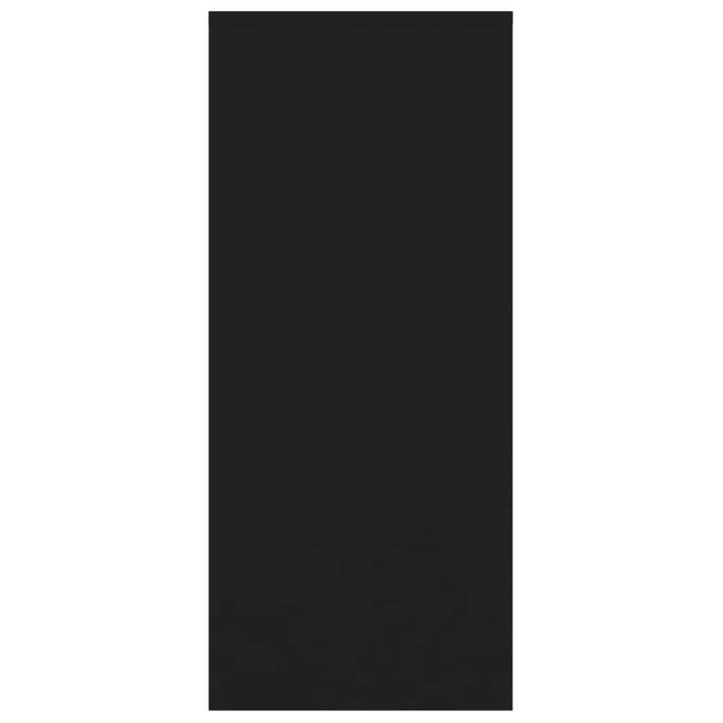 Sideboard Black 102x33x75 cm Engineered Wood