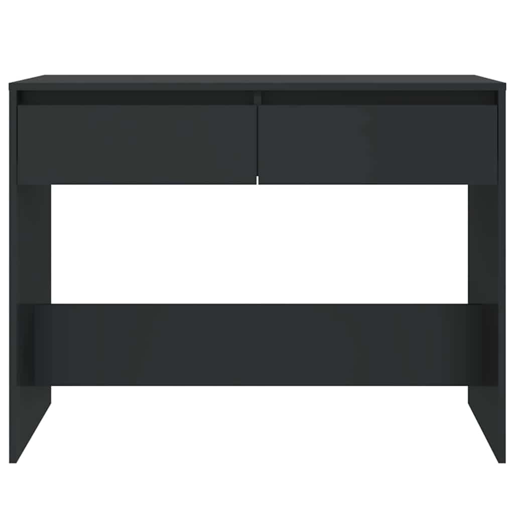 Console Table Black 100x35x76.5 cm Engineered Wood