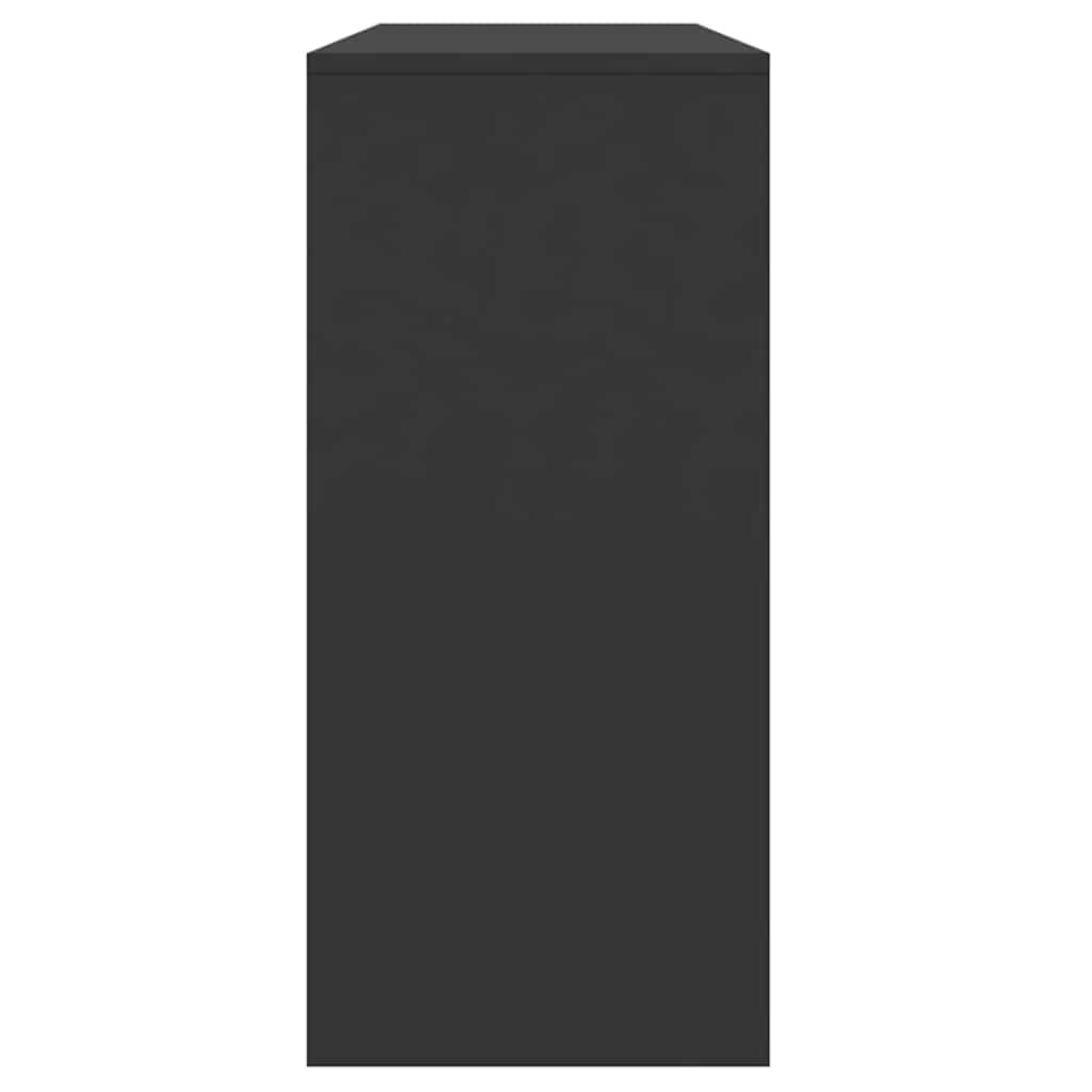 Console Table Black 100x35x76.5 cm Engineered Wood
