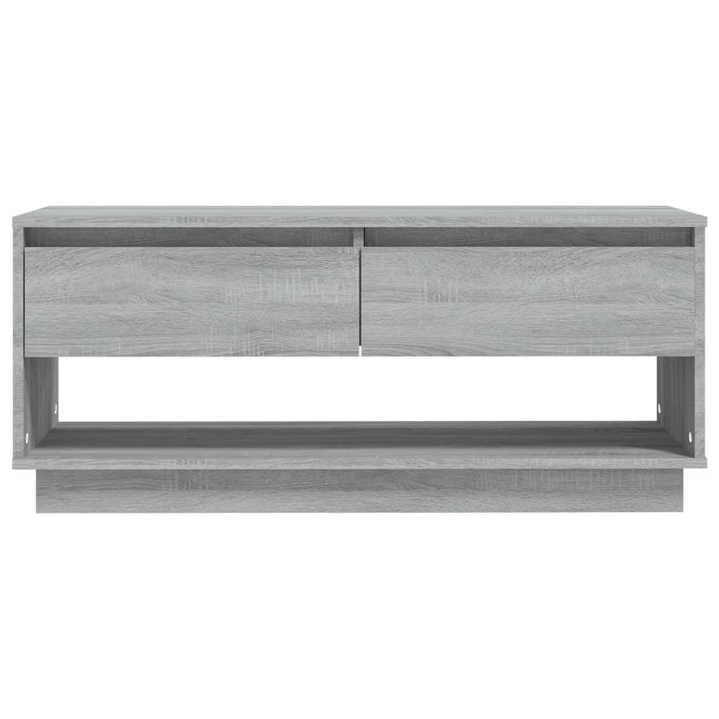 TV Cabinet Grey Sonoma 102x41x44 cm Engineered Wood