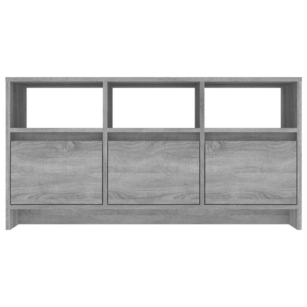 TV Cabinet Grey Sonoma 102x37.5x52.5 cm Engineered Wood
