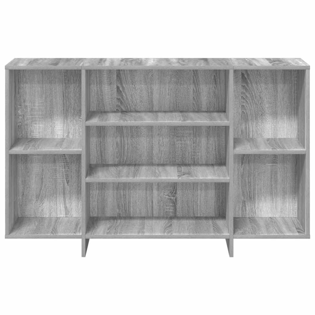Sideboard Grey Sonoma 120x30x75 cm Engineered Wood
