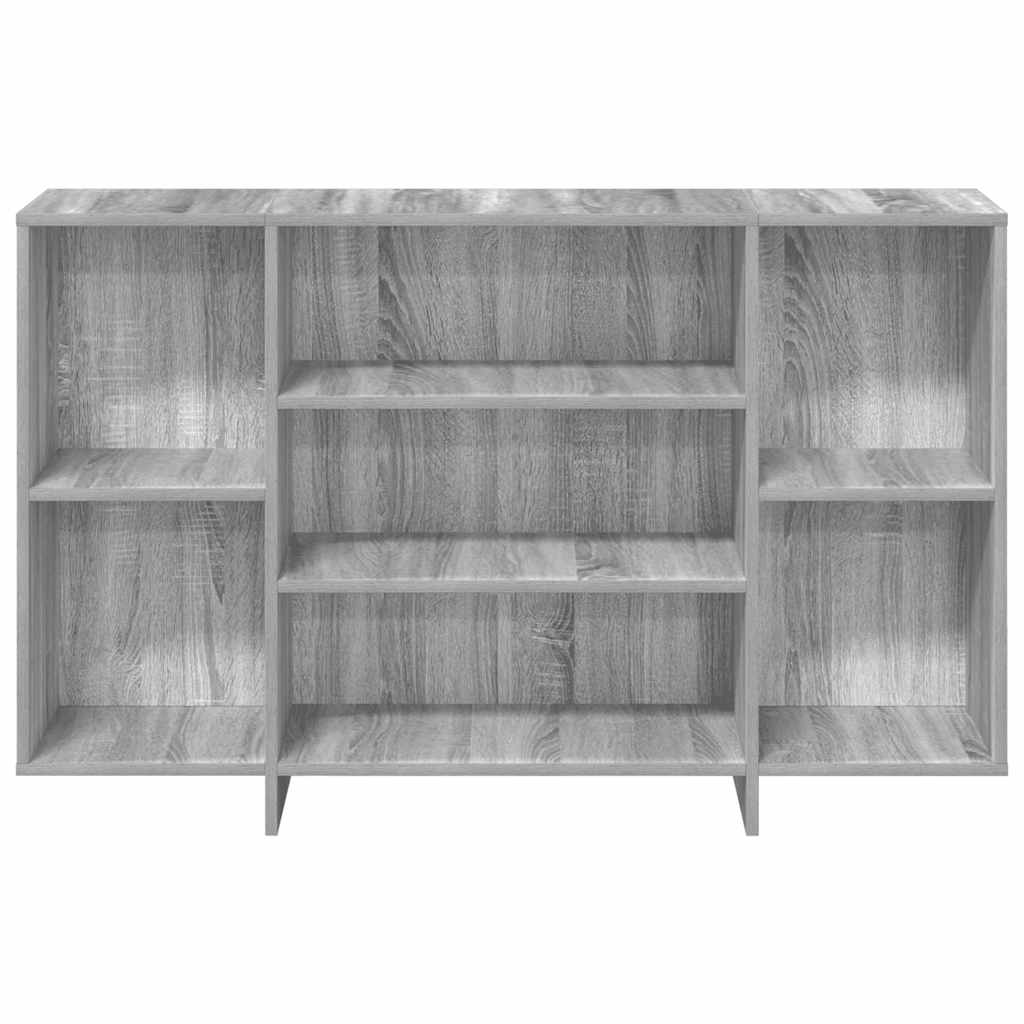 Sideboard Grey Sonoma 120x30x75 cm Engineered Wood