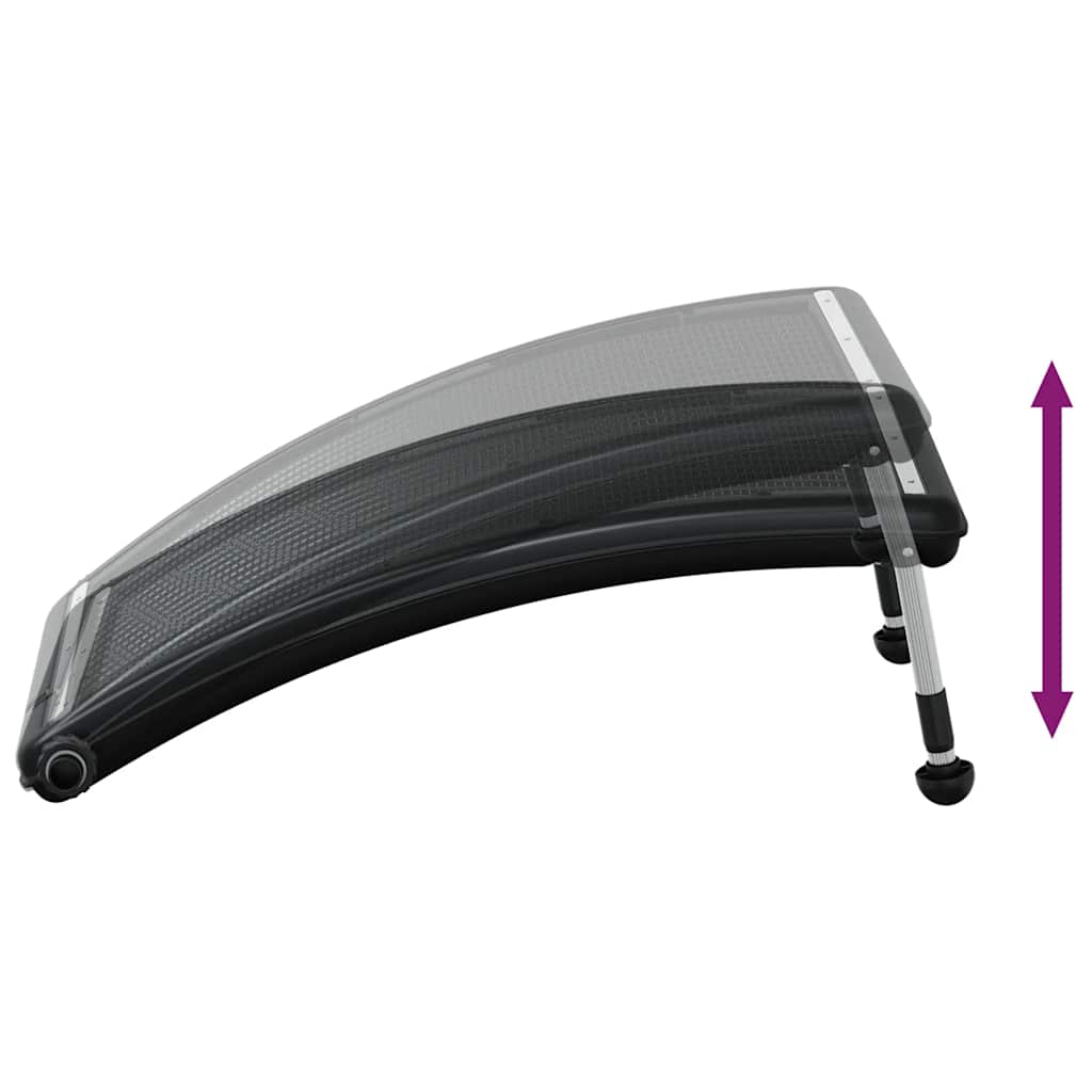 Curved Pool Solar Heating Panels 3 pcs 110x65 cm