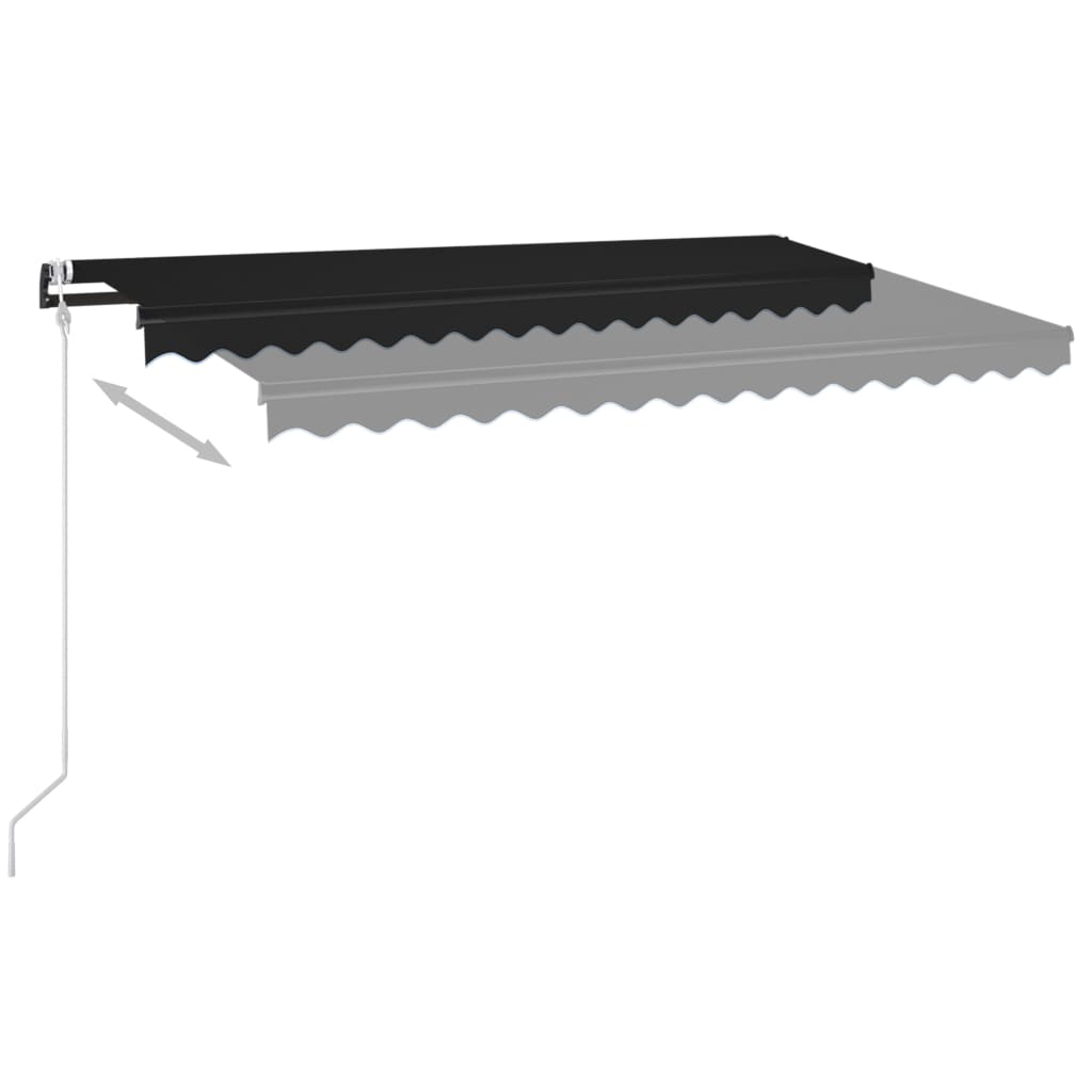 Automatic Retractable Awning 450x300 cm Anthracite