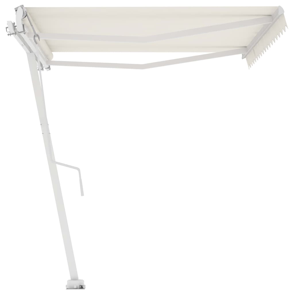 Freestanding Automatic Awning 400x300 cm Cream