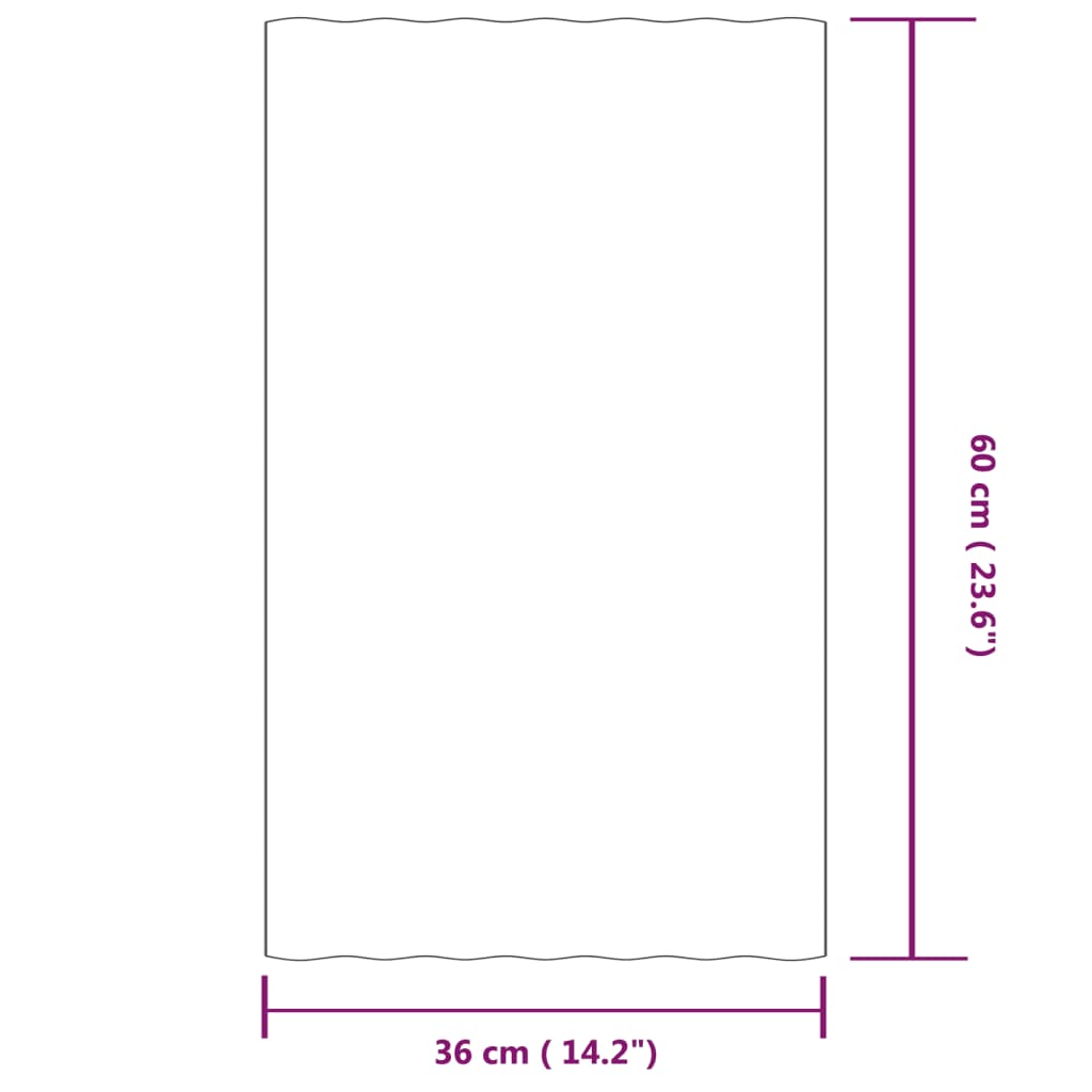 Roof Panels 12 pcs Galvanised Steel Grey 60x36 cm