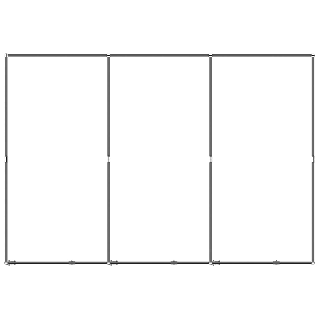 Outdoor Dog Kennel Steel 5,53 m²