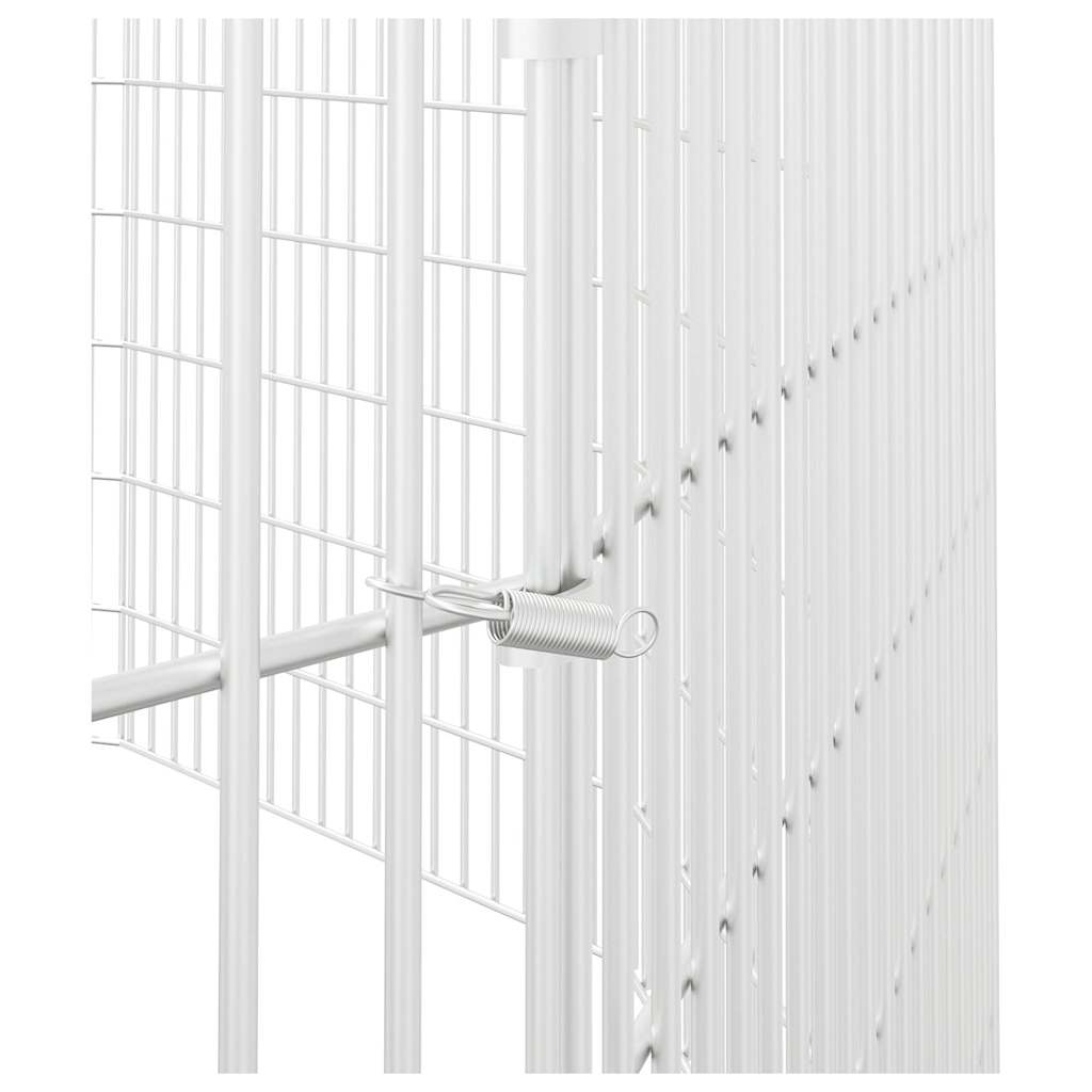 Free Range Animal Enclosure 12-Panel 54x80 cm Galvanised Iron