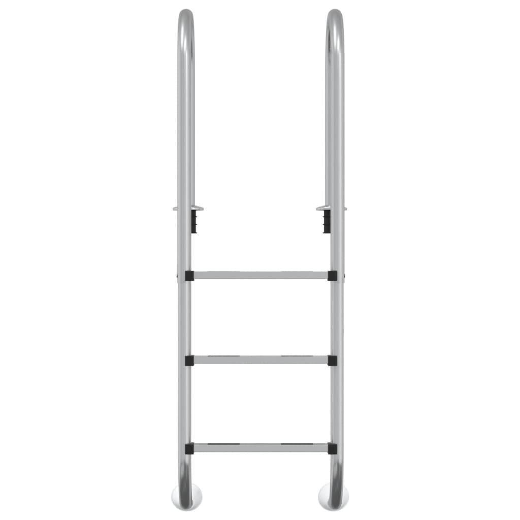 Pool Ladder 54x38x158 cm 304 Stainless Steel