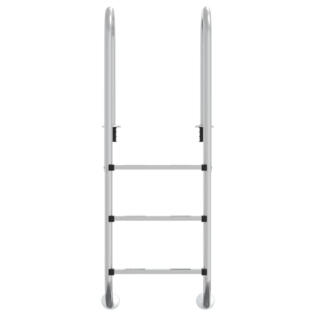 Pool Ladder 54x38x158 cm 304 Stainless Steel