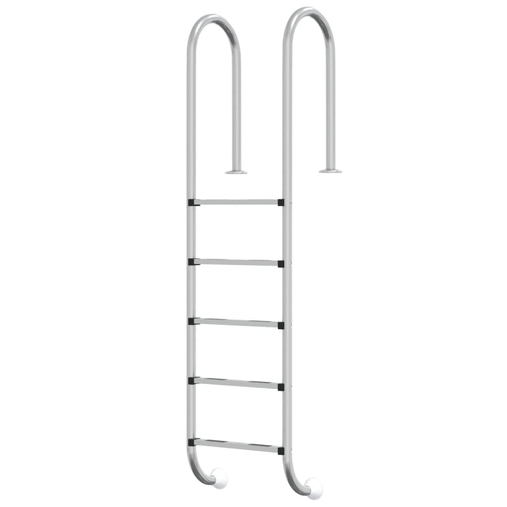 Pool Ladder 54x38x211 cm 304 Stainless Steel