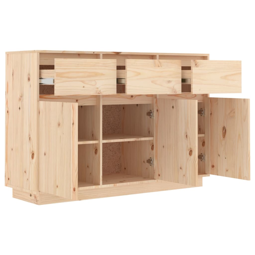 Sideboard 111x36x75 cm Solid Wood Pine