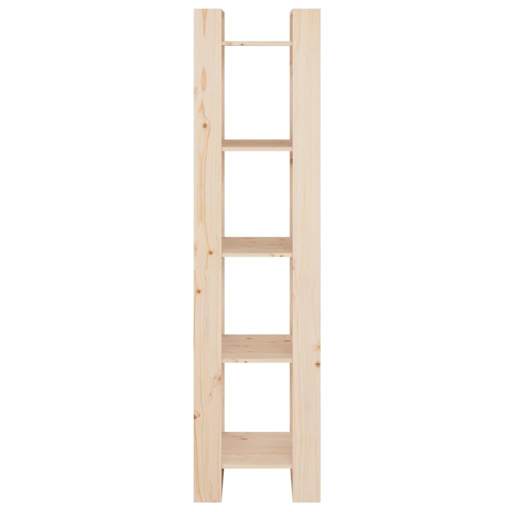 Book Cabinet/Room Divider 41x35x160 cm Solid Wood Pine