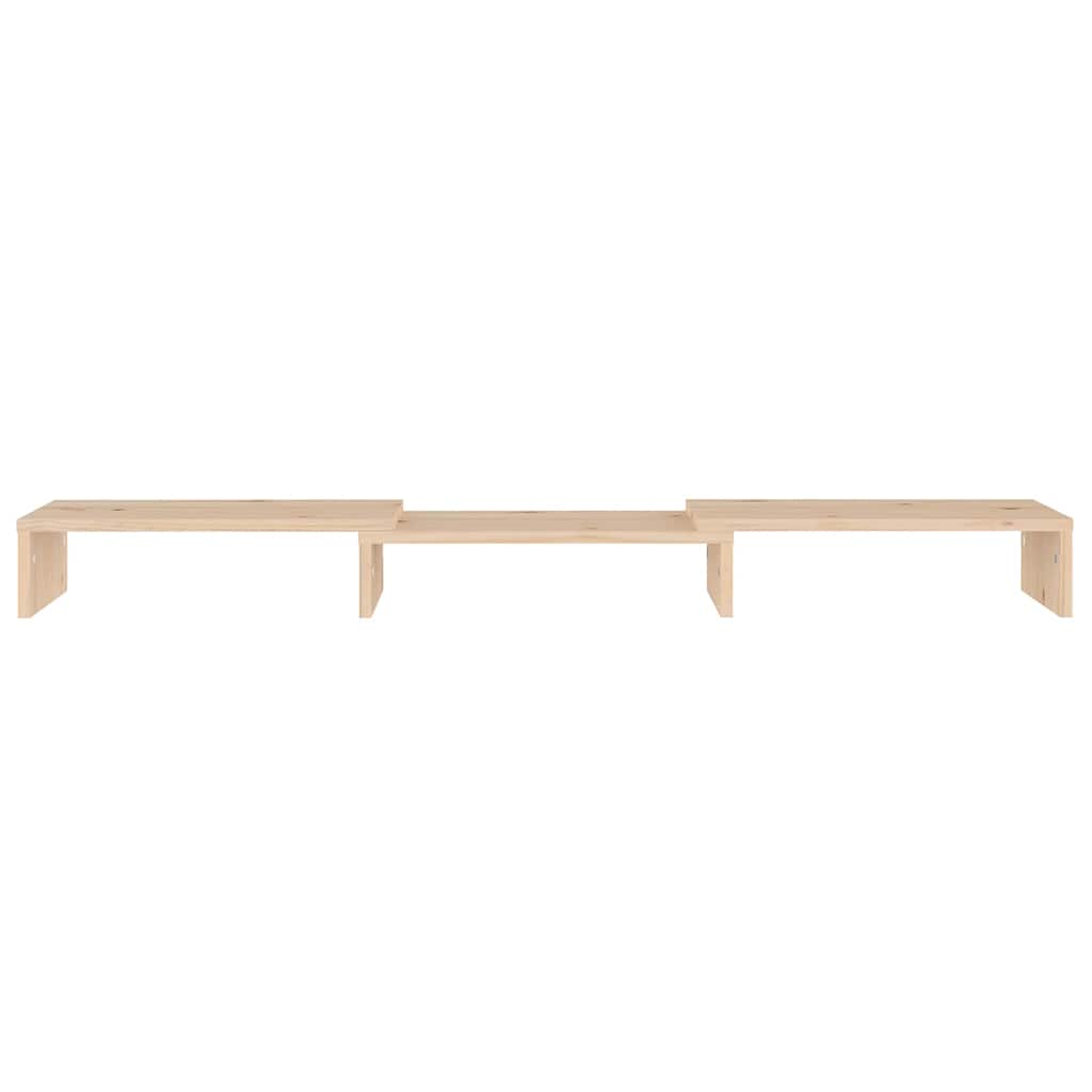Monitor Stand 80x24x10.5 cm Solid Wood Pine