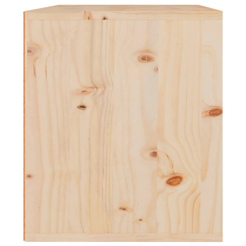3 Piece TV Cabinet Set Solid Wood Pine