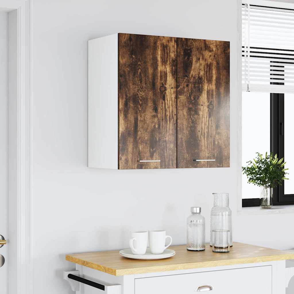 Hanging Cabinet Lyon Smoked Oak 60x31x60 cm Engineered Wood