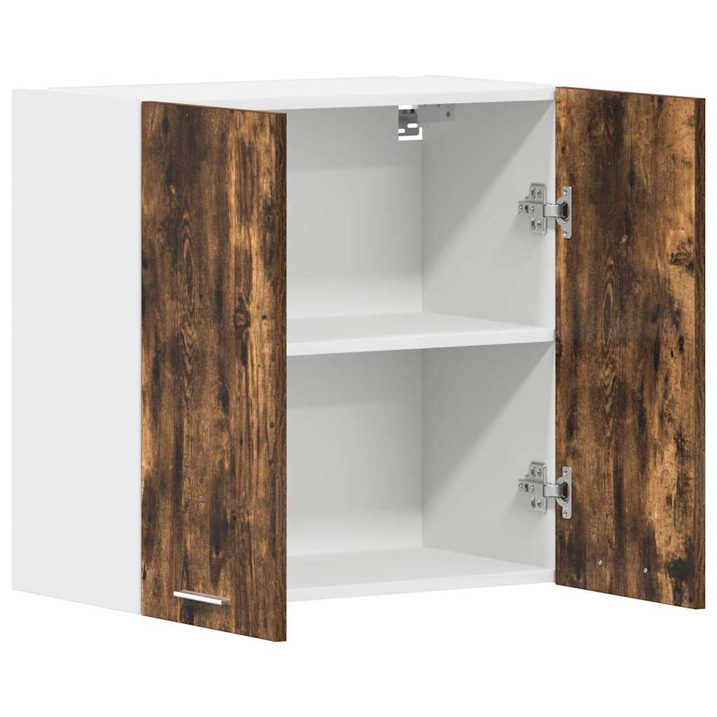 Hanging Cabinet Lyon Smoked Oak 60x31x60 cm Engineered Wood