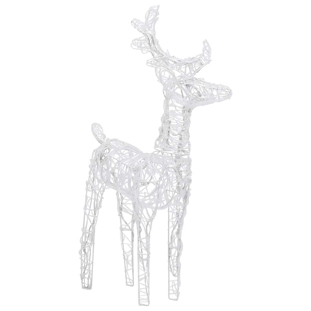 Reindeers & Sleigh Christmas Decoration 320 LEDs Acrylic