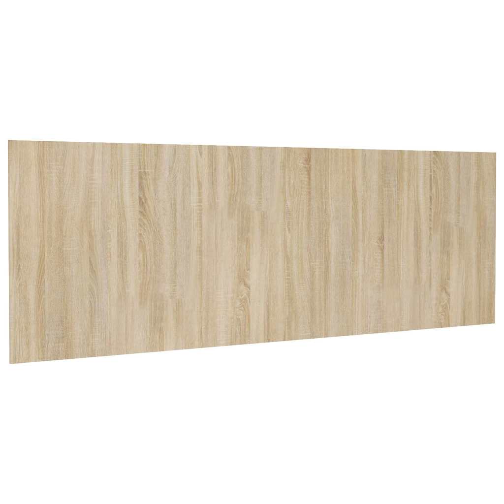 Wall Headboard Sonoma Oak 240 cm Engineered Wood