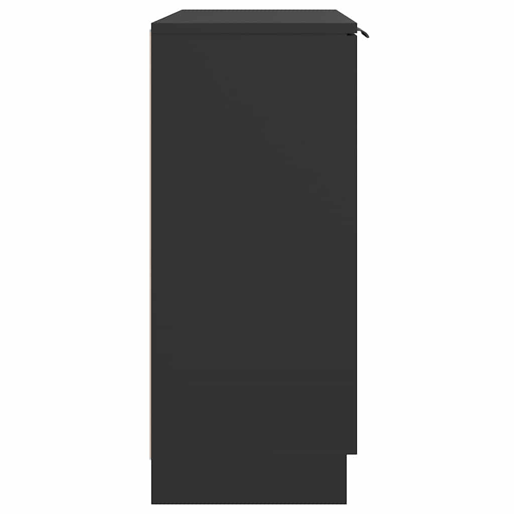 Sideboard Black 60x30x70 cm Engineered Wood