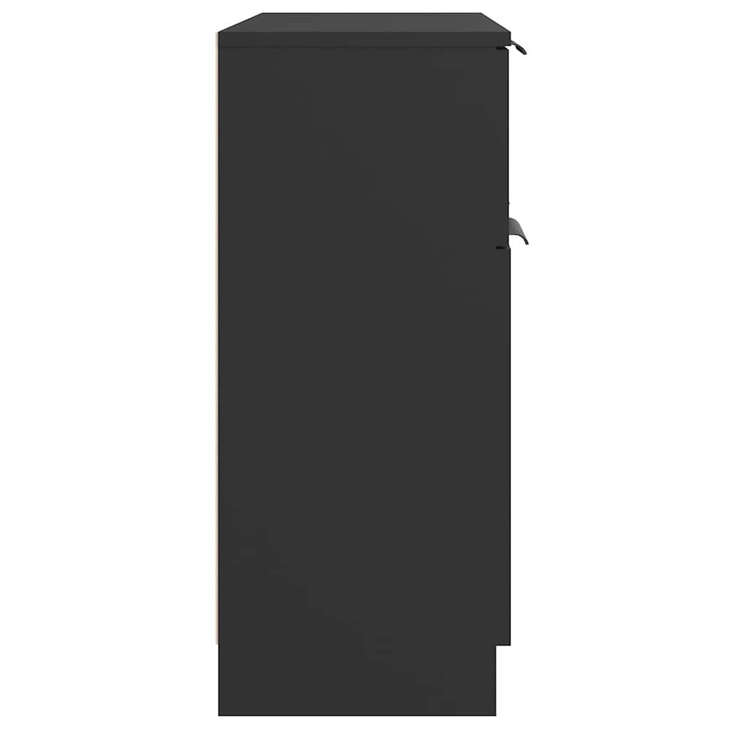 Sideboard Black 60x30x70 cm Engineered Wood