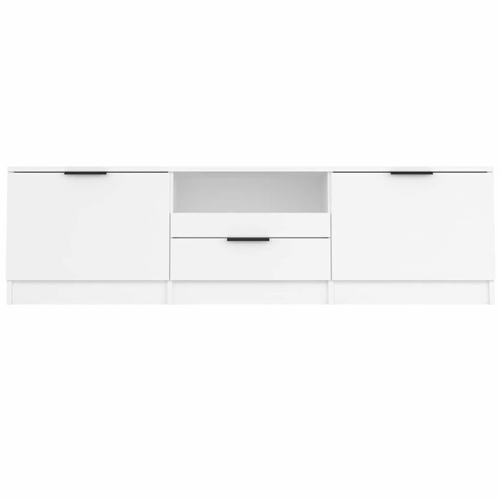 TV Cabinet White 140x35x40 cm Engineered Wood