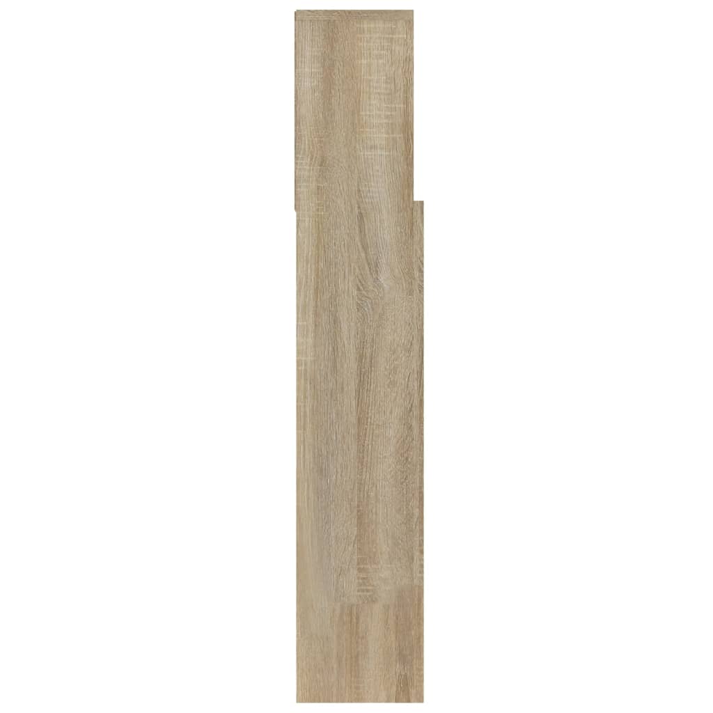 Headboard Cabinet Sonoma Oak 100 cm