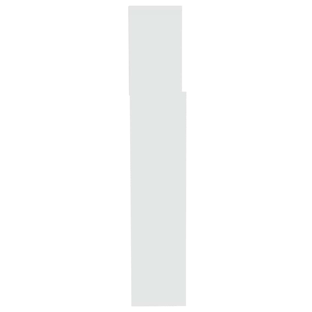 Headboard Cabinet White 200 cm