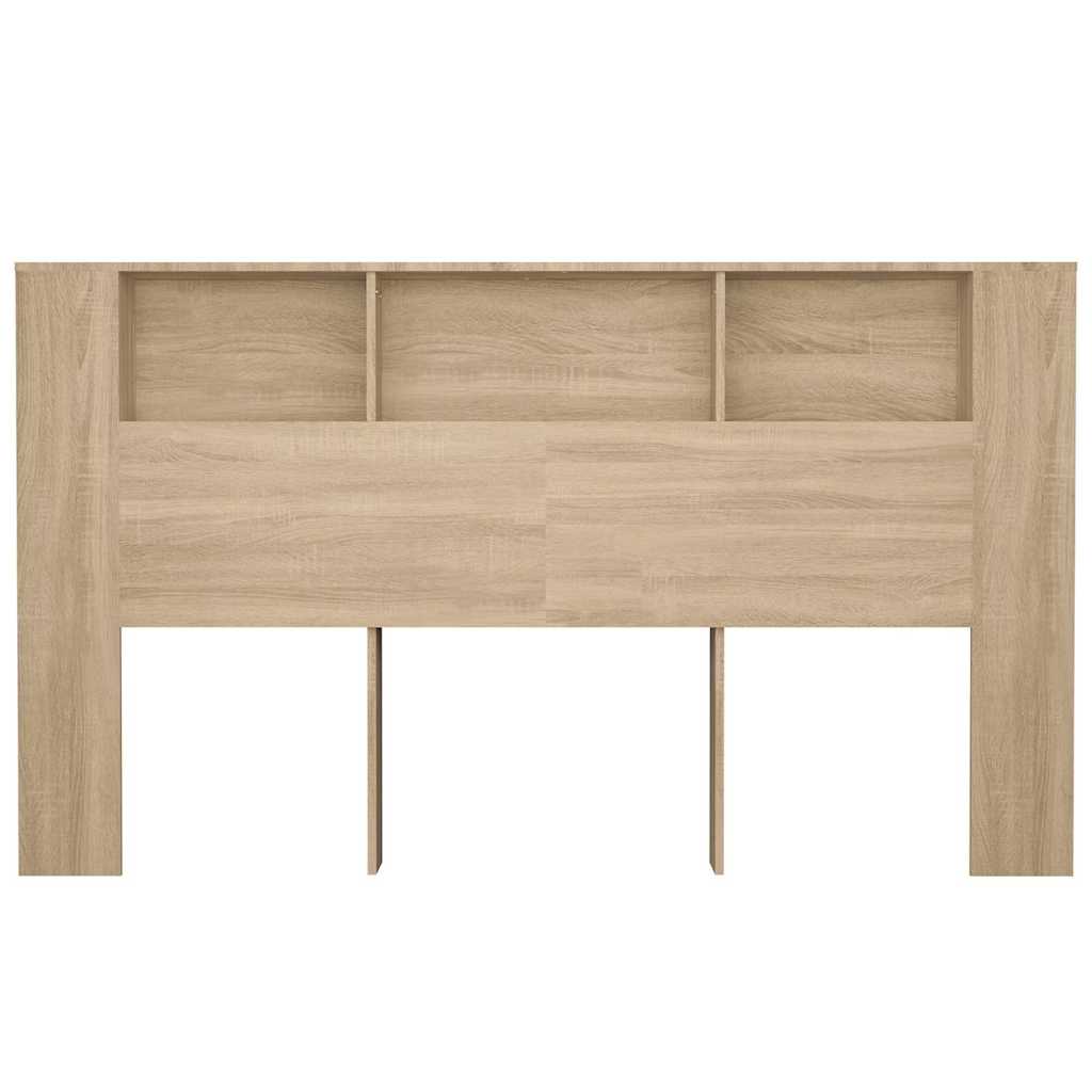 Headboard Cabinet Sonoma Oak 180 cm