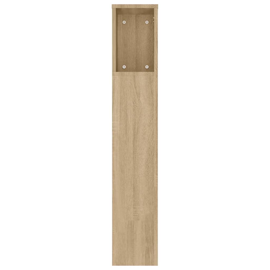 Headboard Cabinet Sonoma Oak 180 cm