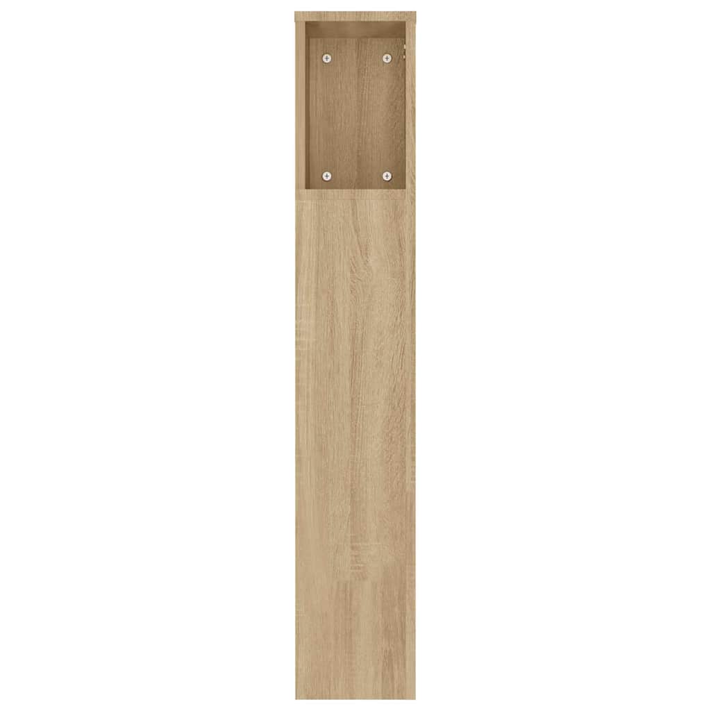 Headboard Cabinet Sonoma Oak 180 cm