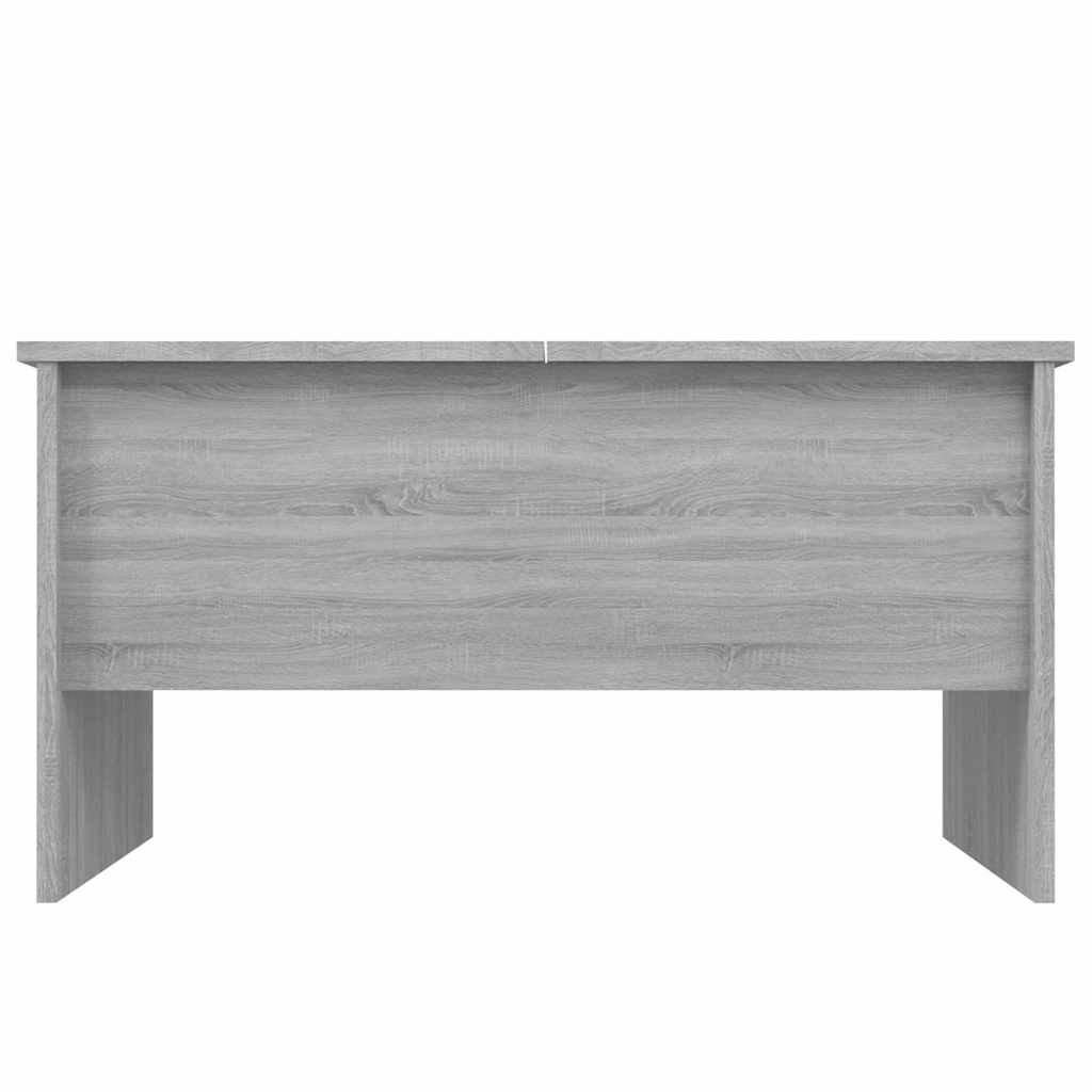Coffee Table Grey Sonoma 80x50x42.5 cm Engineered Wood