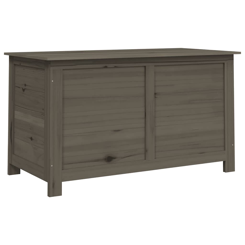 Outdoor Cushion Box Anthracite 100x50x56 cm Solid Wood Fir