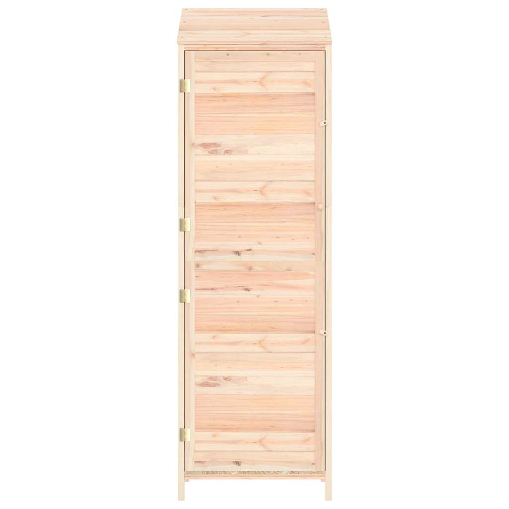 Garden Shed 55x52x174.5 cm Solid Wood Fir