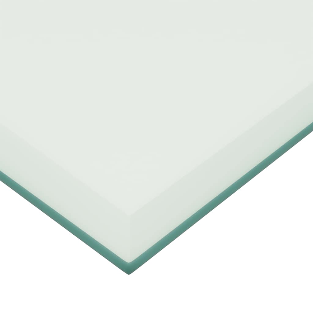Table Top Transparent 40x40 cm Tempered Glass