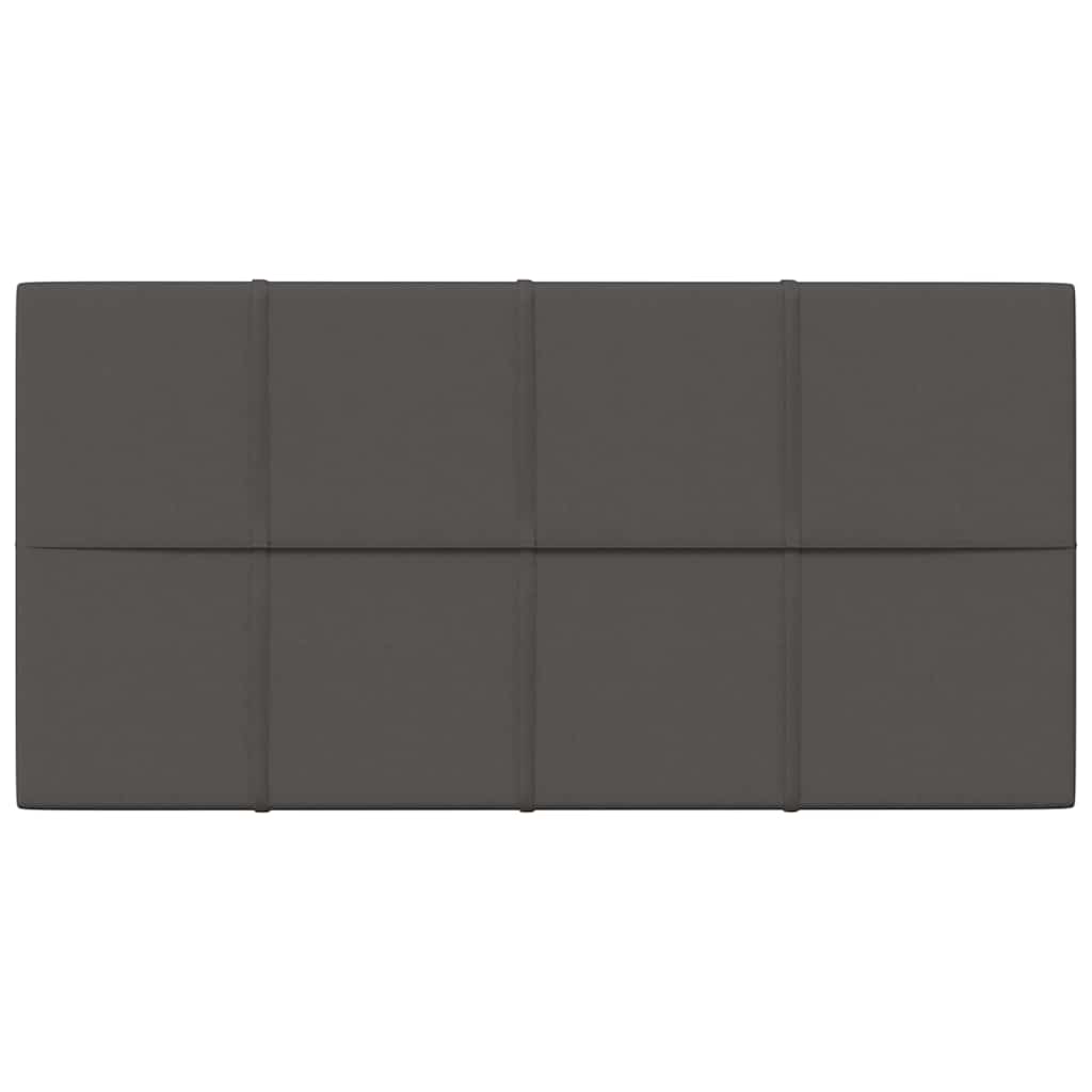 Wall Panels 12 pcs Dark Grey 60x30 cm Fabric 2,16 m²
