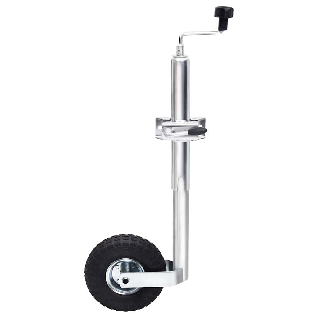 Jockey Wheel for Trailer with Split Clamp 48mm Galvanised Steel