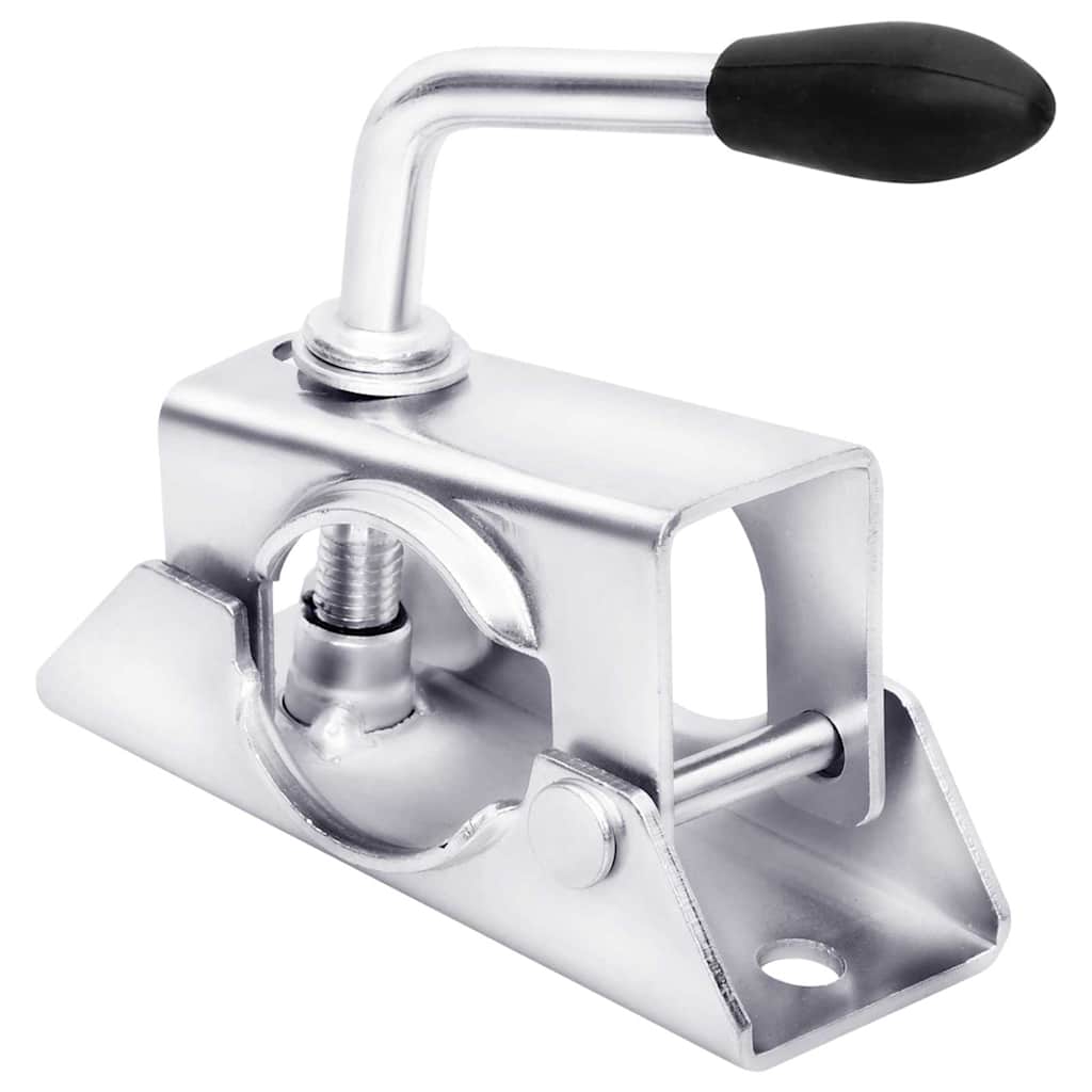 Jockey Wheel for Trailer with Split Clamp 48mm Galvanised Steel
