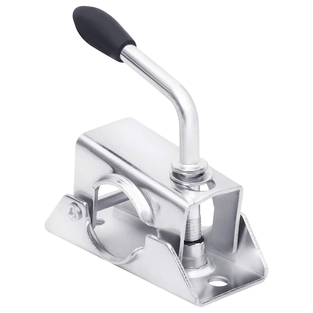 Jockey Wheel for Trailer with Split Clamp 48mm Galvanised Steel