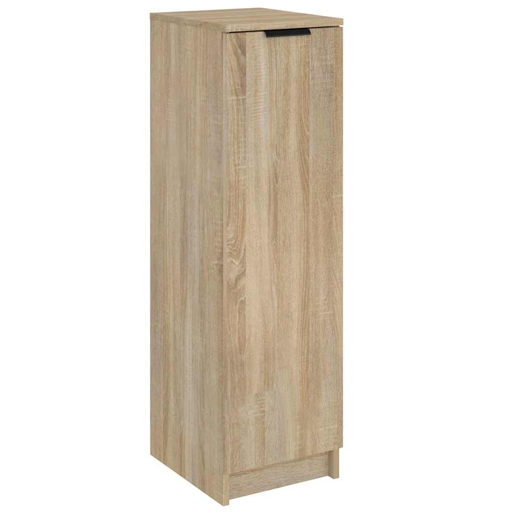 Shoe Cabinet Sonoma Oak 30x35x100 cm Engineered Wood