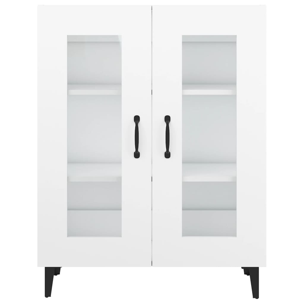 Sideboard White 69.5x34x90 cm Engineered Wood