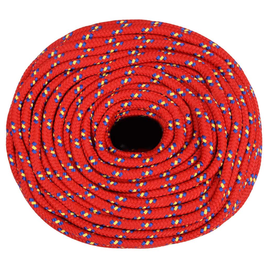 Boat Rope Red 8 mm 50 m Polypropylene